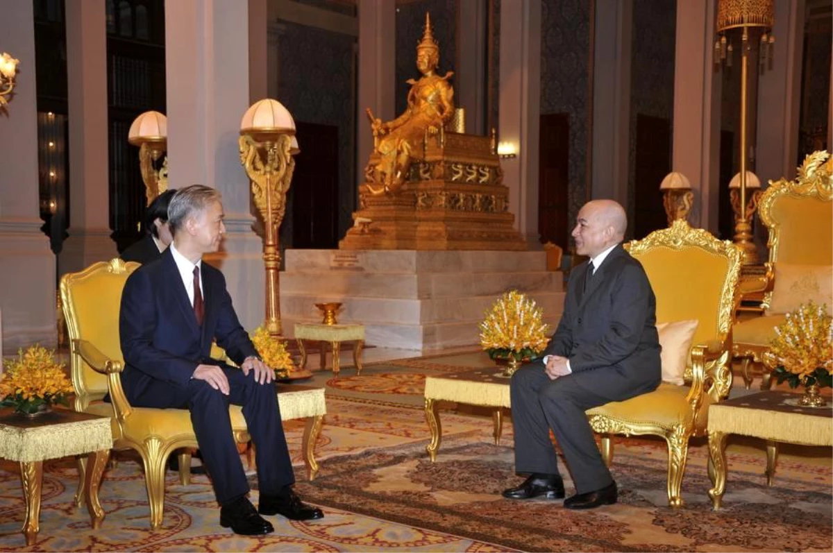 Kamboçya Kralı Norodom Sihamoni, Çin’in Kamboçya’nın kadim dostu olduğunu ifade etti