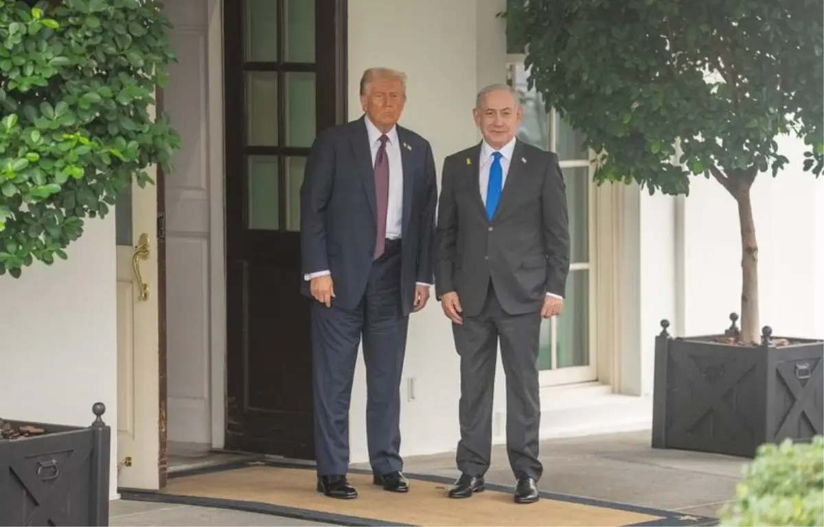 netanyahu ve trump gazzedeki ateskesi gorustu LEHpXyuw