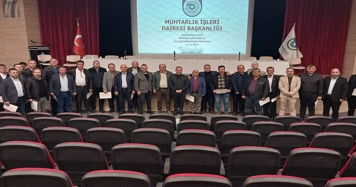 Muhtarlar akademide buluştu